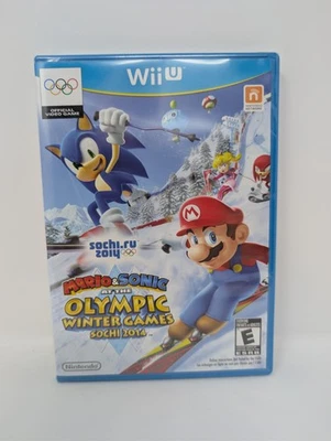 Mario & Sonic at the Sochi 2014 Olympic Winter Games Nintendo Wii U New Sealed - Image 1 of 4