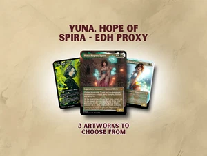 Yuna, Hope of Spira - Custom Magic: The Gathering Card - Picture 1 of 13