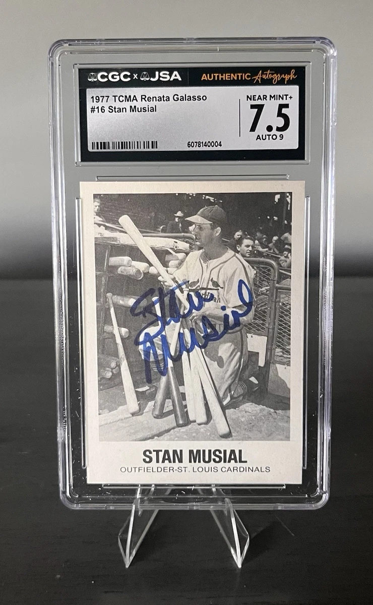 Stan Musial Autograph Baseball Cards for sale | eBay