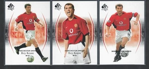 2004 UPPER DECK SP AUTHENTIC - ROY KEANE - MAN UTD - 3 CARD TEAM LOT - Picture 1 of 2