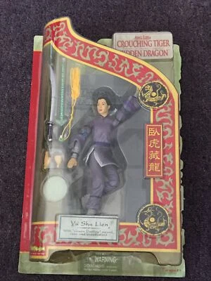 Figura de acción Yu Shu Lien Crouching Tiger Hidden Dragon ART ASYLUM 2001 M Yeoh Foto 1 de 4