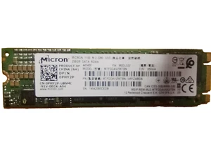 Micron 1100 256GO SATA 6Gb/s, M.2, 2280 SSD, MTFDDAV256TBN-1AR1ZABDA - Photo 1/2