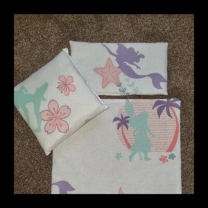 Baby Dolly/Reborn Doll Bedding Set Princess Ariel, Moana, Tangled, Mulan - Picture 1 of 3