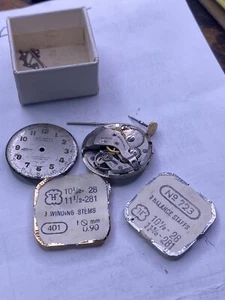 Vintage Welsbro Incabloc Men Watch 17 Jewels w' Parts AS IS For Parts or repair - Picture 1 of 12