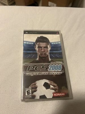 PSP GAME NEW Pro Evolution Soccer 2008 PES Sony Playstation Portable RONALDO - Image 1 of 2