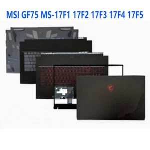 For MSI GF75 MS-17F1 17F2 17F3 17F4 17F5 LCD Back Cover/Palmrest/Bottom Cover - Picture 1 of 12