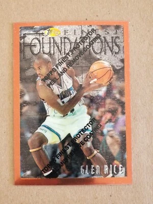 1996-97 Topps Finest Foundations Glen Rice #238 - Image 1 of 2