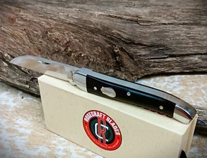 RoseCraft Blades French Broad Jack RCT007-BW Black Sandalwood D2 Wharncliffe - Picture 1 of 7