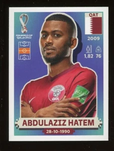 2022 Fifa World Cup Panini Sticker Qatar ABDULAZIZ HATEM Qatar QAT13 - Picture 1 of 1