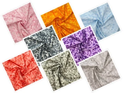CRAFTY BY CHATHAM GLYN Pixels Crafty Cottons Digital Printed Fabric 100% Cotton 140cm Wide