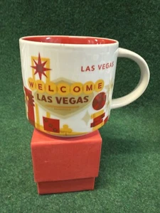 Taza de café Starbucks Las Vegas Cities colección "You Are Here" 414 ml - Imagen 1 de 4