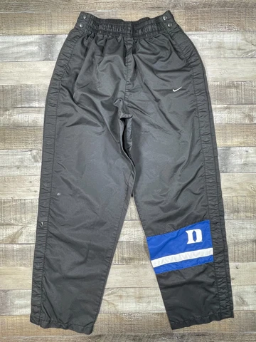 Duke University Track Pants Mens Large Blue Nike Basketball Athletic Bottoms Cover