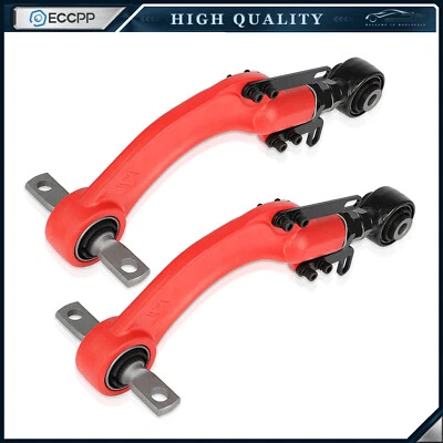 Kit de brazos de inclinación de control trasero rojo ajustable para Honda Civic 2006-2011 2012 2013 Foto 1 de 4