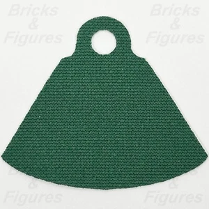 LEGO® Minifigure Cape Cloth Part Dark Green Spongy Body Wear Robe 101658 - Picture 1 of 3