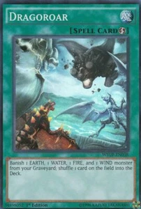 DRAGOROAR (WSUP-EN038) - YuGiOh Super Rare 1st Ed. Spell - Picture 1 of 1