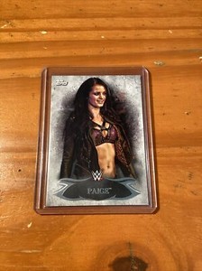 2015 Topps Undisputed WWE Paige Rookie Card #31 Saraya