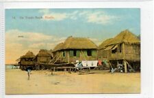 (Gc6800) On Tondo Beach, Manila, Phillippine Islands c1920