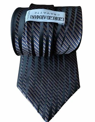 Vintage Quality Brown Mix Pattered Men's Tie / Cravat/ Widest Part : 4” - Image 1 of 4