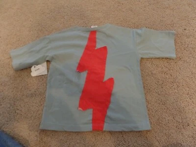 Camiseta para niño, Nordstrom-STEM, Lightning Bolt, azul claro, talla: 3, nueva con etiquetas Foto 1 de 4
