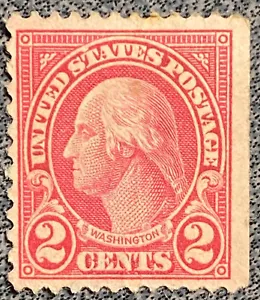Scott 579 U.S. 1923 George Washington 2 Cent Postage Stamp - Picture 1 of 2