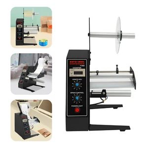 Etiquetadora 220V Dispensadora automática de etiquetas Separadora de pegatinas DE - Imagen 1 de 16