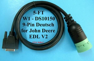 Cable adaptador de prueba compatible con John Deere DS10150 para EDL v2 Service Advisor - Imagen 1 de 4