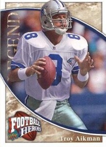 2009 Upper Deck Heroes #252 Troy Aikman Dallas Cowboys HOF