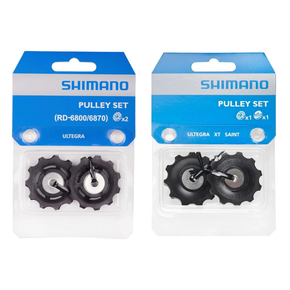 Shimano RD-6700/6800/6870 Ultegra XT Saint Jockey Räder Mech Guide Riemenscheiben-Set - Bild 1 von 1