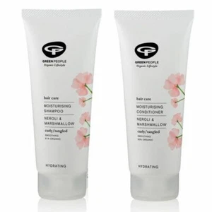 Green People Moisturising Neroli and Marshmallow Shampoo And Conditioner 200ml - Picture 1 of 3