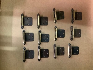 Cabinet Hinges Amerock Variable O/L Self-closing w/screws: 6 Sets of 2 - Picture 1 of 4