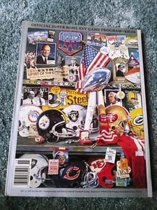 Super Bowl XXV Official Game Program 1991 New York Giants vs Buffalo Bills - Picture 1 of 6