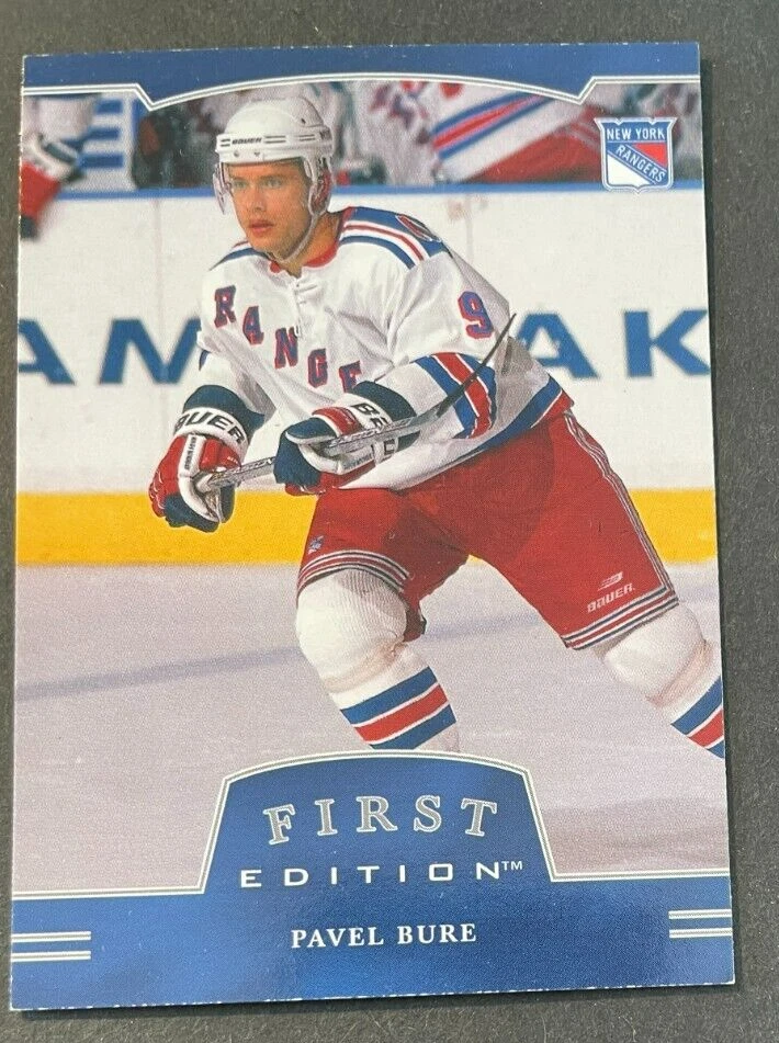 Pavel BURE 2002-03 In The Game Be A Player First Edition #120 New York Rangers - Image 1 of 2