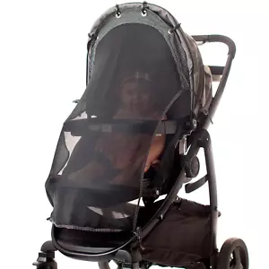 Stroller Sun Shade (Large). Universal Adjustable SPF 30+ Sunshade with See Throu - Picture 1 of 9