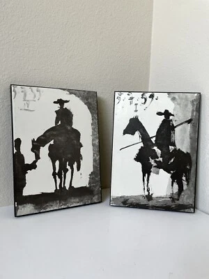 1972 Picasso Impressionism Cubism Print By Minerva Denmark Mid Century - image 1 of 4