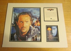 Kevin Costner edición limitada 11X14" estampado enmarañado 1995 KRSI #'d 1213/15.000 - Imagen 1 de 2
