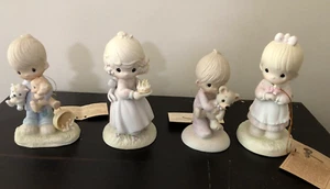 Precious Moments Figur Konvolut 4 Selige Friedensstifter Geburtstag Mama Liebe Vintage - Bild 1 von 6