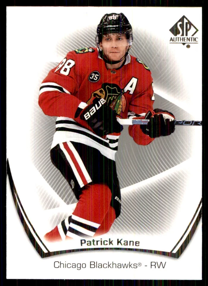 2021-22 SP Authentic Patrick Kane Chicago Blackhawks #6 - Image 1 of 2