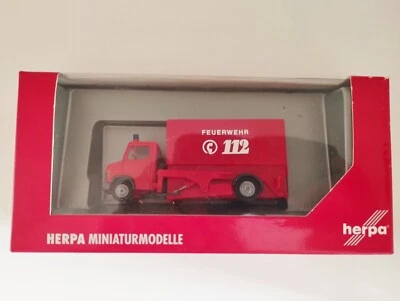 HERPA EXCLUSIVE - MB T2 Vario FW - FURGONE VIGILE DEL FUOCO 112 - H0 1:87 - New - Immagine 1 di 3