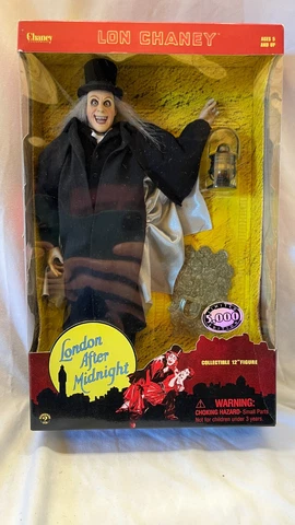 Sealed 2001 Sideshow Collectibles 12" London After Midnight Lon Chaney Figure Cover
