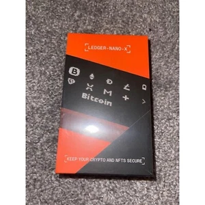 New Ledger Nano X Hardware Crypto Wallet Bluetooth Bitcoin Security Cold Wallet - Picture 1 of 5