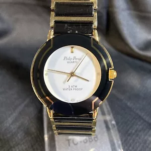 Philip Persio Black Gold 3 ATM Waterproof Works - Picture 1 of 24