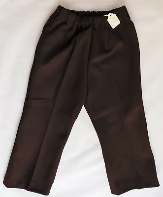 Pantaloni Vintage Svasati Bambini Età 2 INUTILIZZATI ANNI '60 '70 Marrone Nylon Coccinella • 18.31€