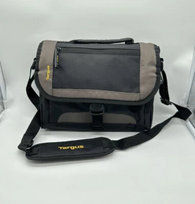 TARGUS Messenger Bag City Gear Mini for Most Tablets - Black/Gray - Image 1 of 4