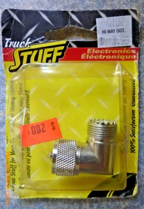 Truck Stuff 90 Degree "L" Connector - PL-259 to SO-239 NOS #TSE-01026 - Picture 1 of 4