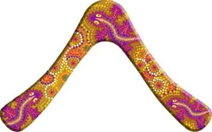 Bumerang Holzbumerang Spirit links Anfänger Holz Fortgeschrittene Boomerang - Bild 1 von 1