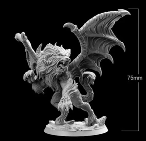 1/24 resin figures model Fantasy Lion Snake 3D Printing unassembled unpainted - Picture 1 of 3