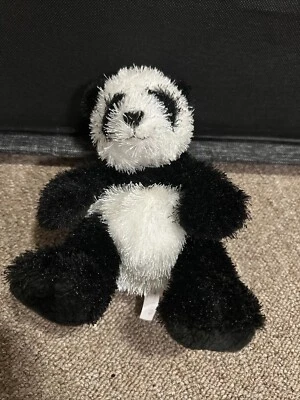 Ganz Panda Bear Webkinz Stuffed Animal Plush Toy No Code HM111 8" - Image 1 of 4