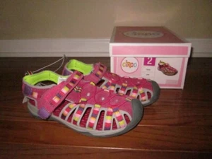 CIRCO GIRLS FINOLA PINK FISHERMAN HIKING SANDALS YOUTH SZ 2 NIB - Picture 1 of 7