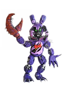 Figura TWISTED BONNIE ANIMATRONIC 11" Five Nights At Freddy messicano FIGURA FNAF - Foto 1 di 14
