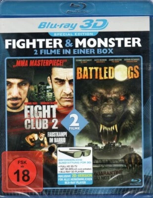 BATTLEDOGS & FIGHT CLUB 2 (FIGHT COMPANY) - 3D & BLU RAY DISC - - Image 1 of 2